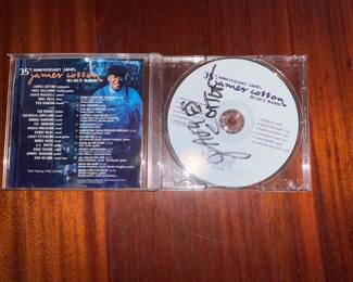 James Cotton Signed CD