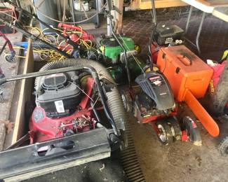 Lawn Equipment, Power and Hand Tools