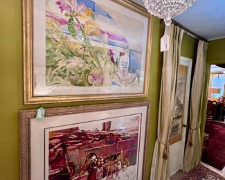 Original Water Color by John Bunker