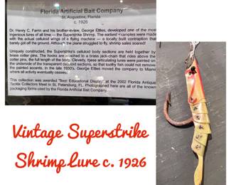 Vintage Superstrike Shrimplure c.1926