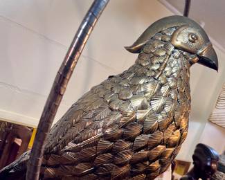 MCM Brass Parrot by Sergio Bustamante