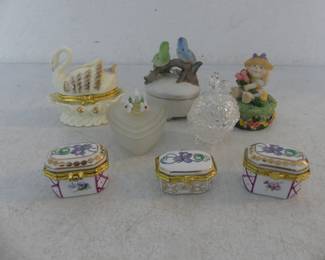 Vintage Trinket Boxes