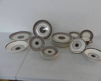 Vintage 1970s Royal China Ironstone "Casa del Sol" China