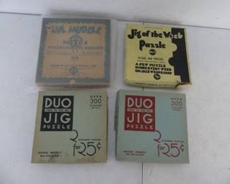 Vintage 1930s-1940s Jigsaw Puzzles