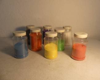 Craft Sand - 8 Jars in All - 4 Unopened 