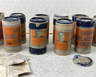 (10+) Edison Blue Amberol Records