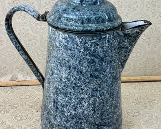 Splatter Paint Enamleware Coffee Pt