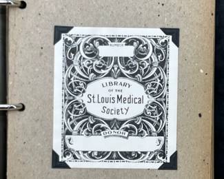 Book of Library Cards and Stamps