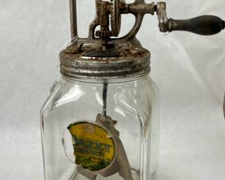 Dazey No 40 Butter Churn St Louis w Original Label