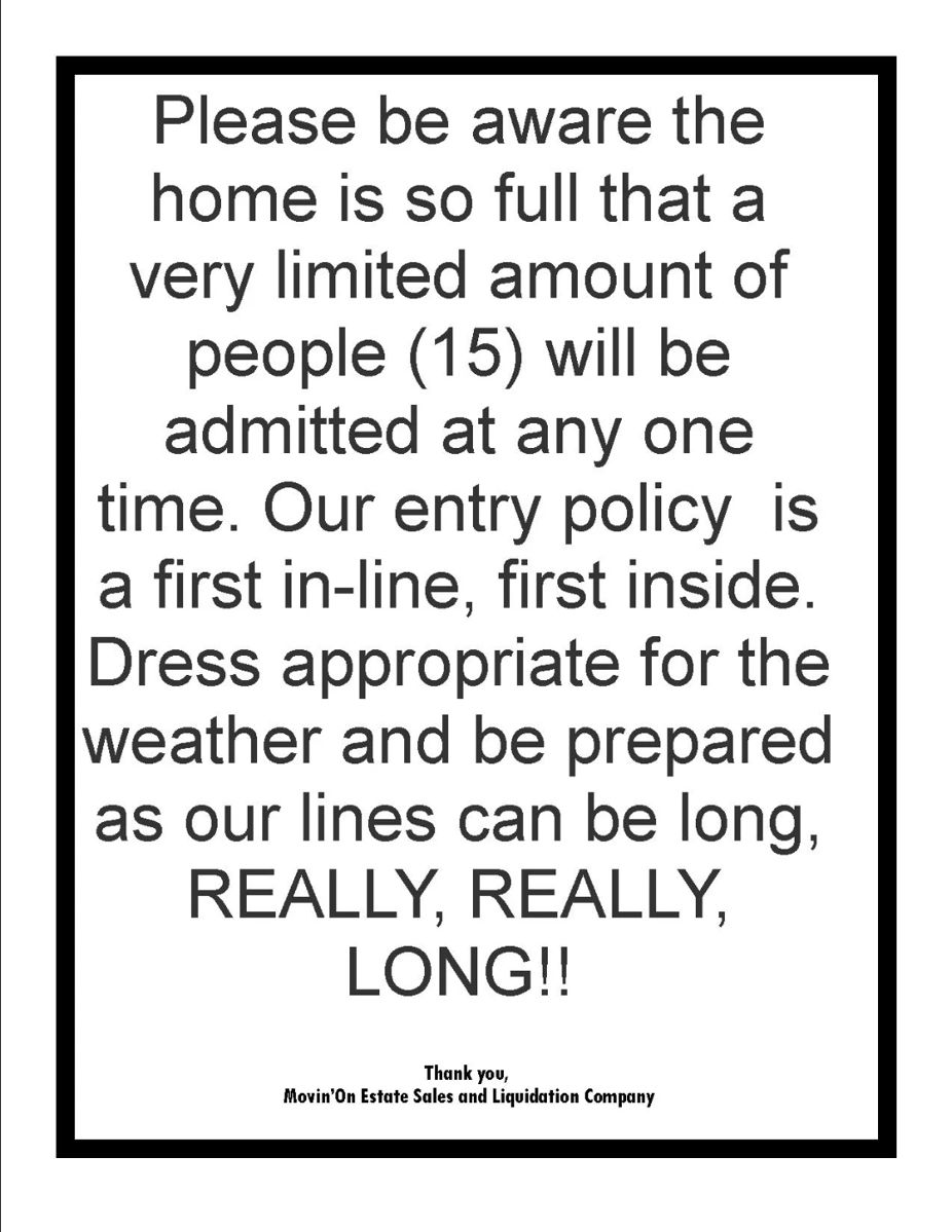 3 Day Jammed Packed Suisun City Liquidation! starts on 1/24/2024