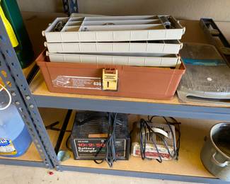 garage tools, and small miscellaneous 