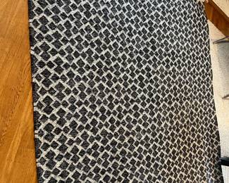 $400. Bow Tie Kilim Rug from Design Within Reach.  6' x 9'.  Originally $800 plus shipping and tax. Perfect condition.