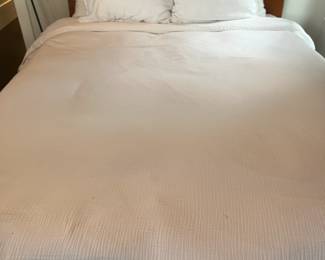 bed shown with bedding sold separately.