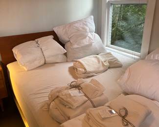 bedding sold during in-person shopping on Friday and Saturday.