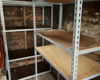 Shelving $30 each unit for sale during in-person shopping hours only.
