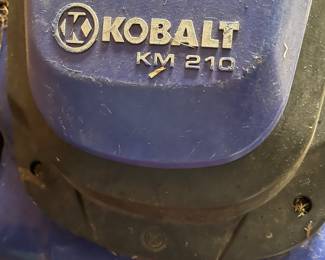 Tools and equipment for sale during in-person shopping hours only including an electric blower, edger and pressure washer.