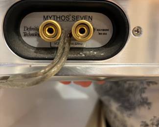 back of one of the three speakers