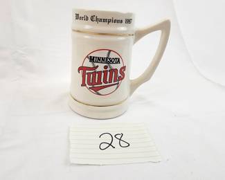Minnesota Twins World Champions 1987 Coffee Mug