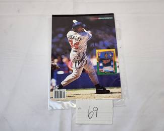 Kirby Pucket Autographed Print