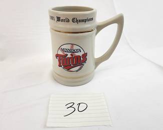 Minnesota Twins 1991 World Champions Coffee Mug