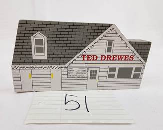 Ted Drewes Souvenir Mini Wooden Custard Stand