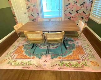 Pink Turkish style rug
