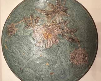 Enameled Brass Lidded Box