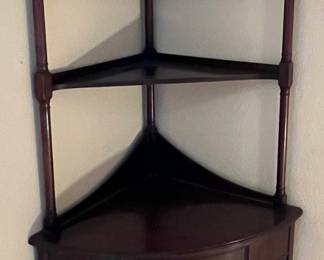 Vintage Corner Shelf