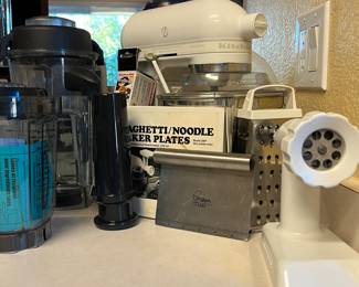 KitchenAid Mixer, Meat Grinder, ...