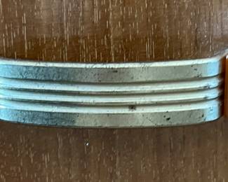 Vintage Art Deco Waterfall Bed Frame, Dresser and Nightstand