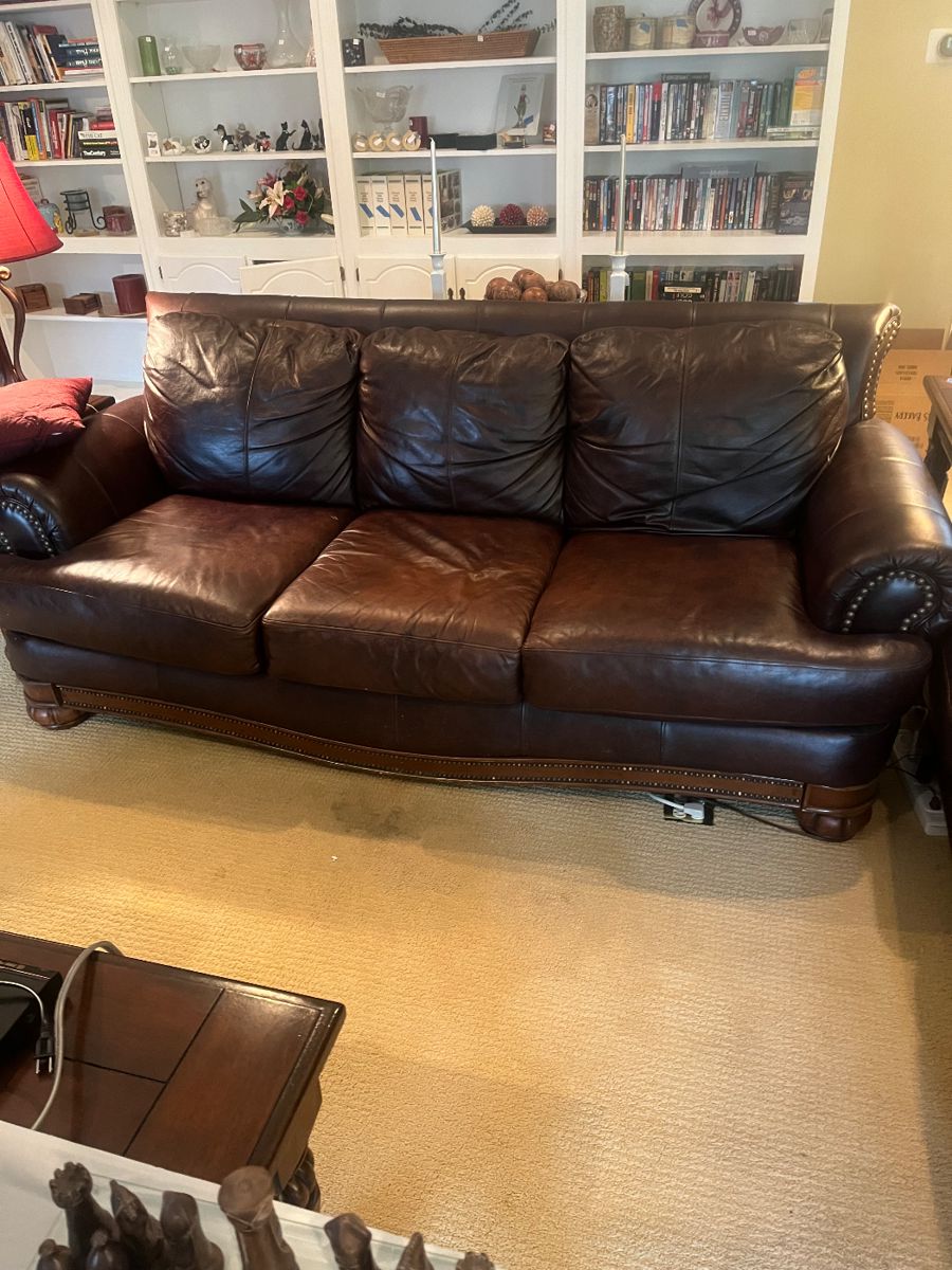 LEATHER SOFA