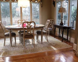 American Drew Kitchen Table with Chair