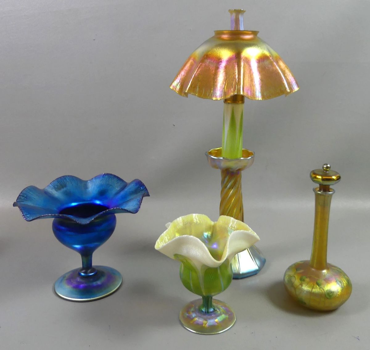 Tiffany art glass items