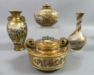 Fine antique Japanese Satsuma