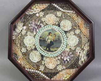 Seashell valentine after Ralph Cahoon 