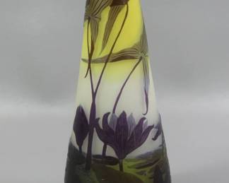Galle French cameo vase