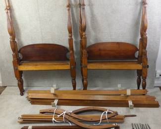 Pair early tester beds