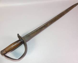 Rare Revolutionary War American naval cutlass
