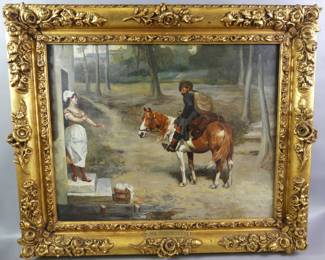 Jan Subowski oil painting 