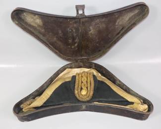 English naval bicorne hat 