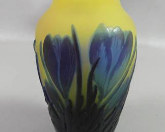 Galle crocus vase - cameo