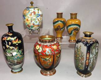 Exquisite Japanese cloisonne 