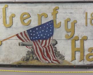 Antique Grange sign 