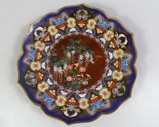 Great cloisonne charger 