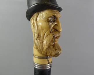 Antique gadget cane