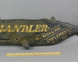 Whaling trade sign