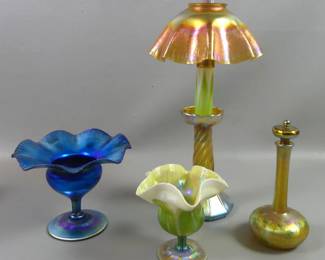 Tiffany art glass items