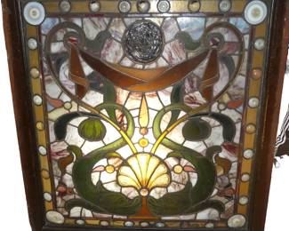 Great antique leaded glass window