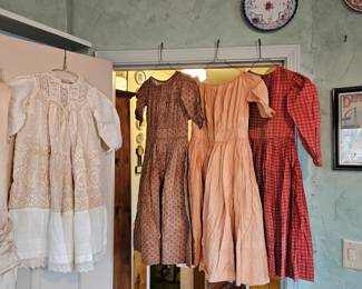 'Little house on the prairie' period clothing.