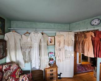 Antique clothing from the early 1900's.